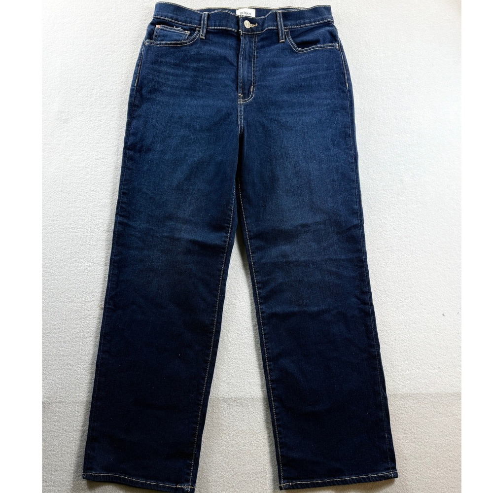 Hudson Noa Neptune Jeans Womens 30 Blue High Rise Straight Leg 32x28 Relaxed